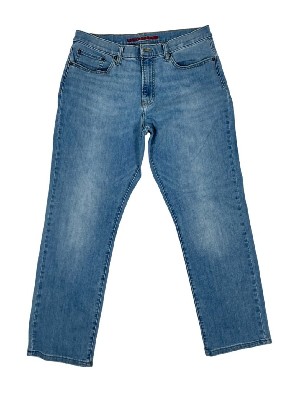 Lucky Brand Men’s Light Wash Stretch Denim Jeans | W34 L30 | Cotton Blend